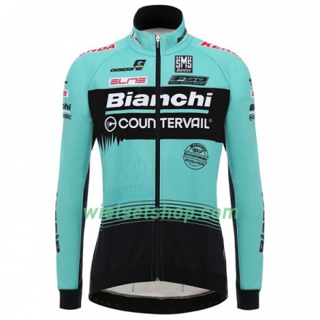 Wielershirt 2018 Bianchi Countervail N001 Lange Mouw